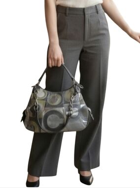 Coach Shoulder Purse HandBag Madison Maggie Mia 15770Multicolor Patchwork